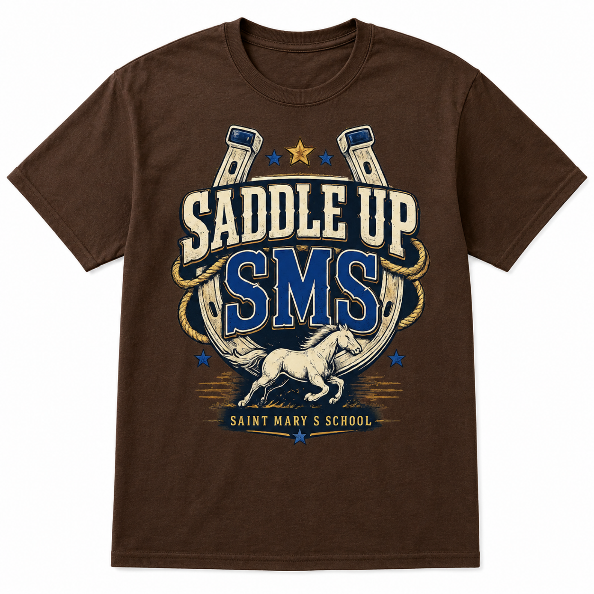 Saddle Up Mustangs Tee