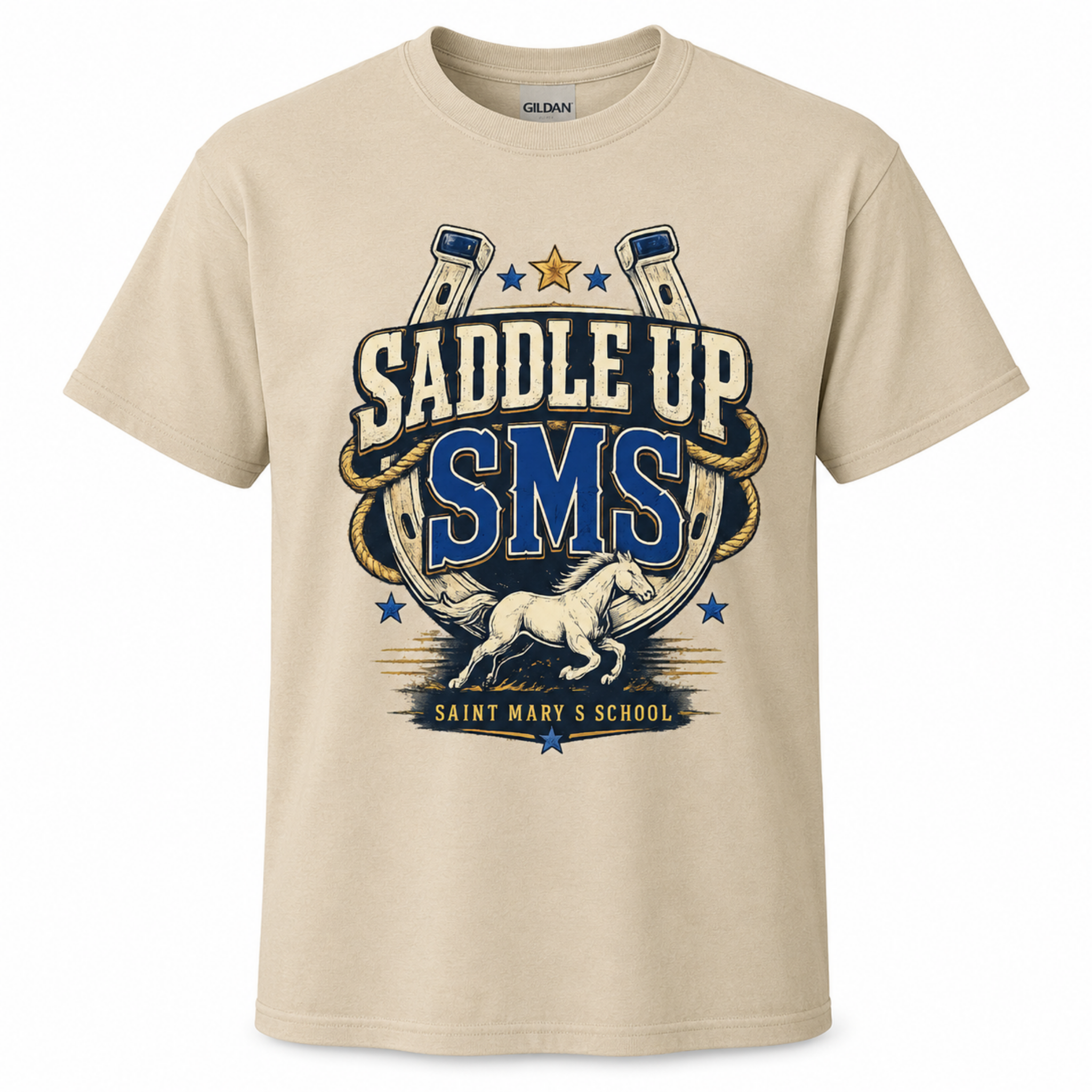 Saddle Up Mustangs Tee