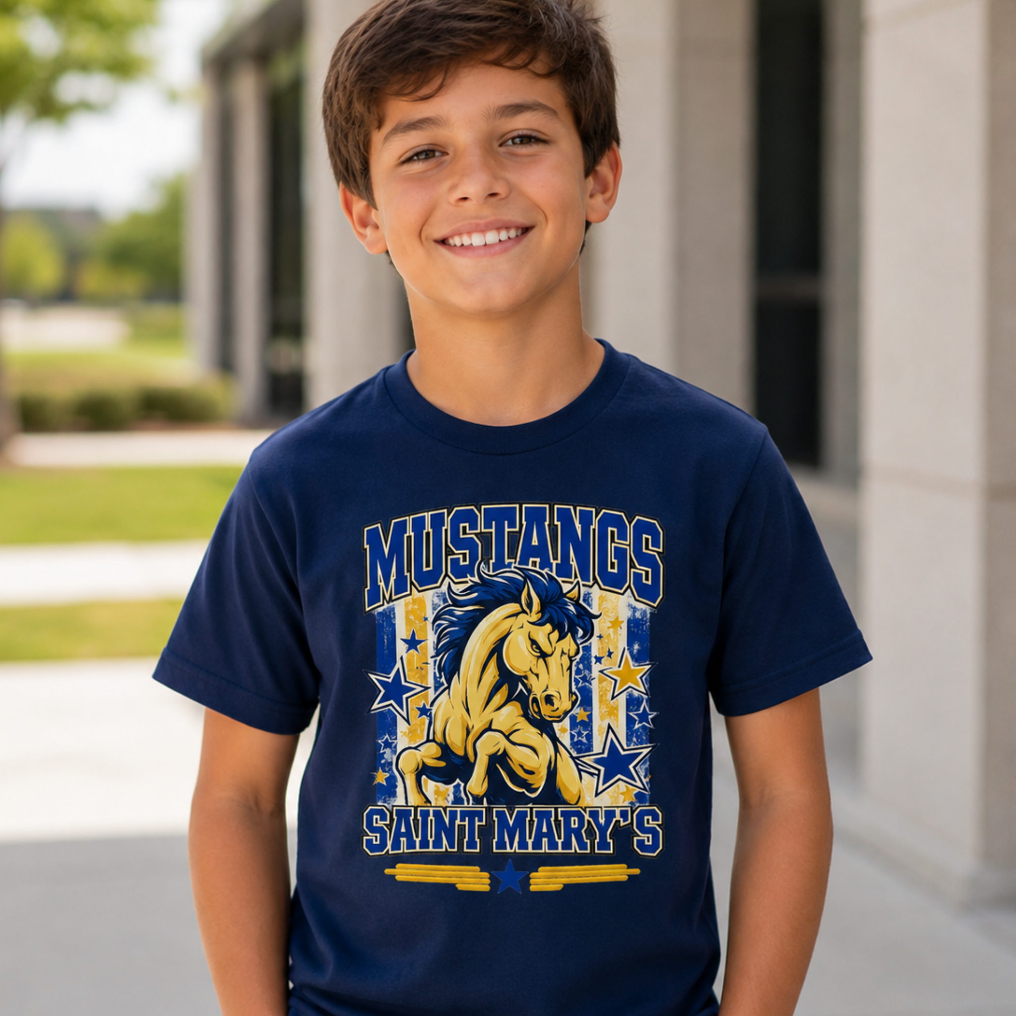 Mustang Stars & Stripes Tee
