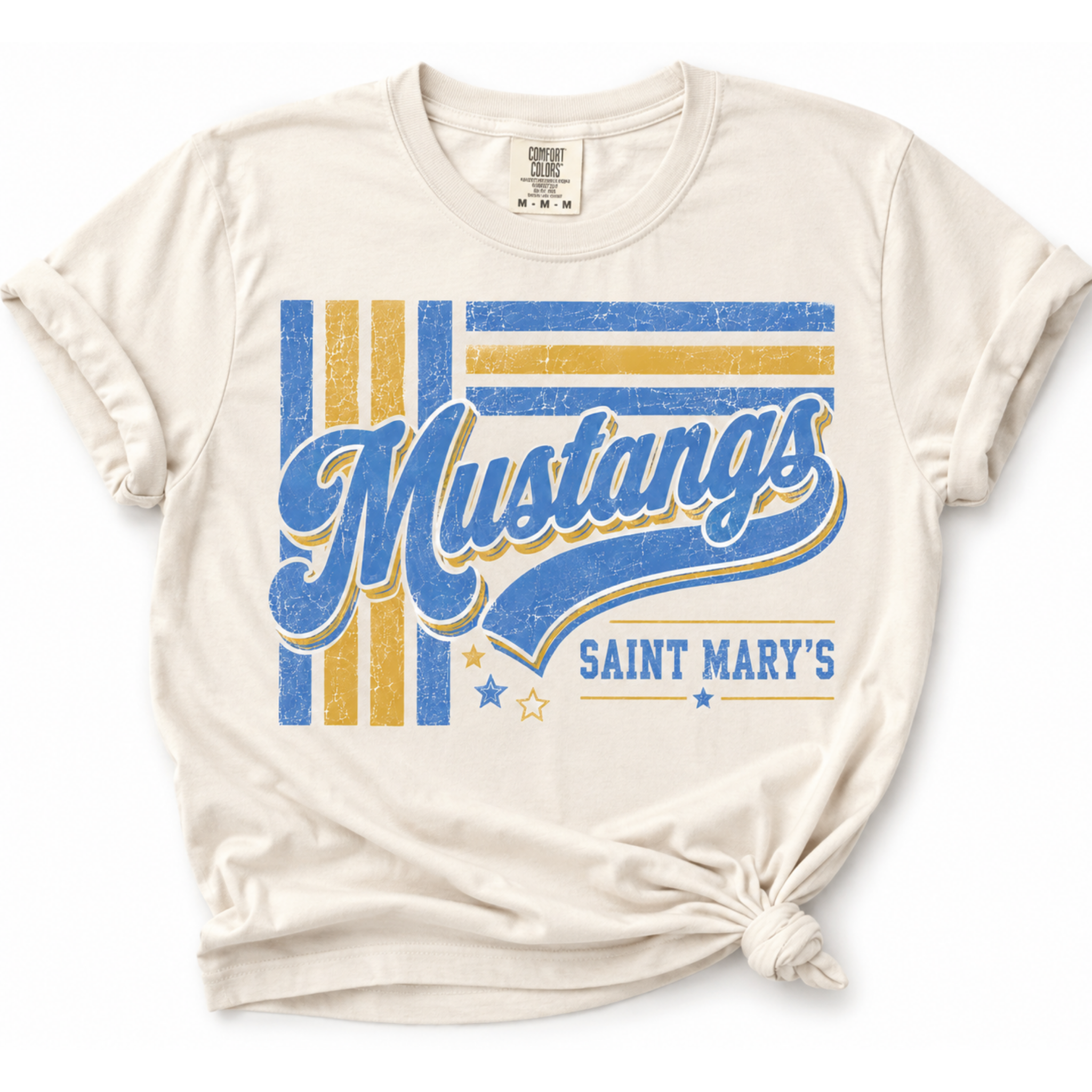 Vintage Mustangs Comfort Colors Tee