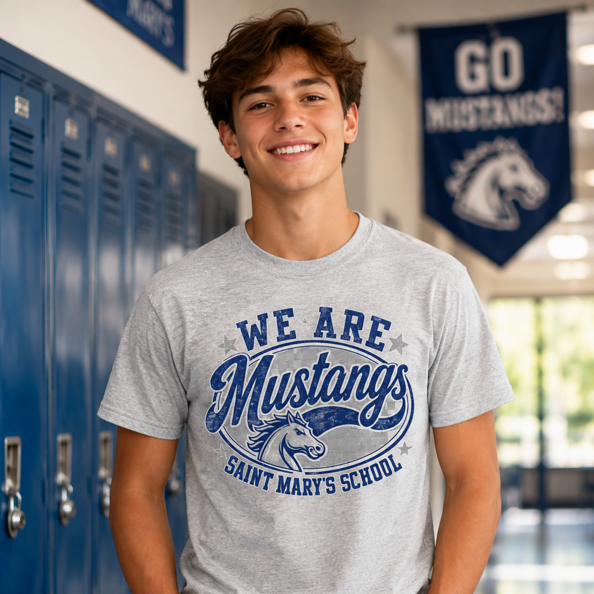 We Are Mustangs Tee