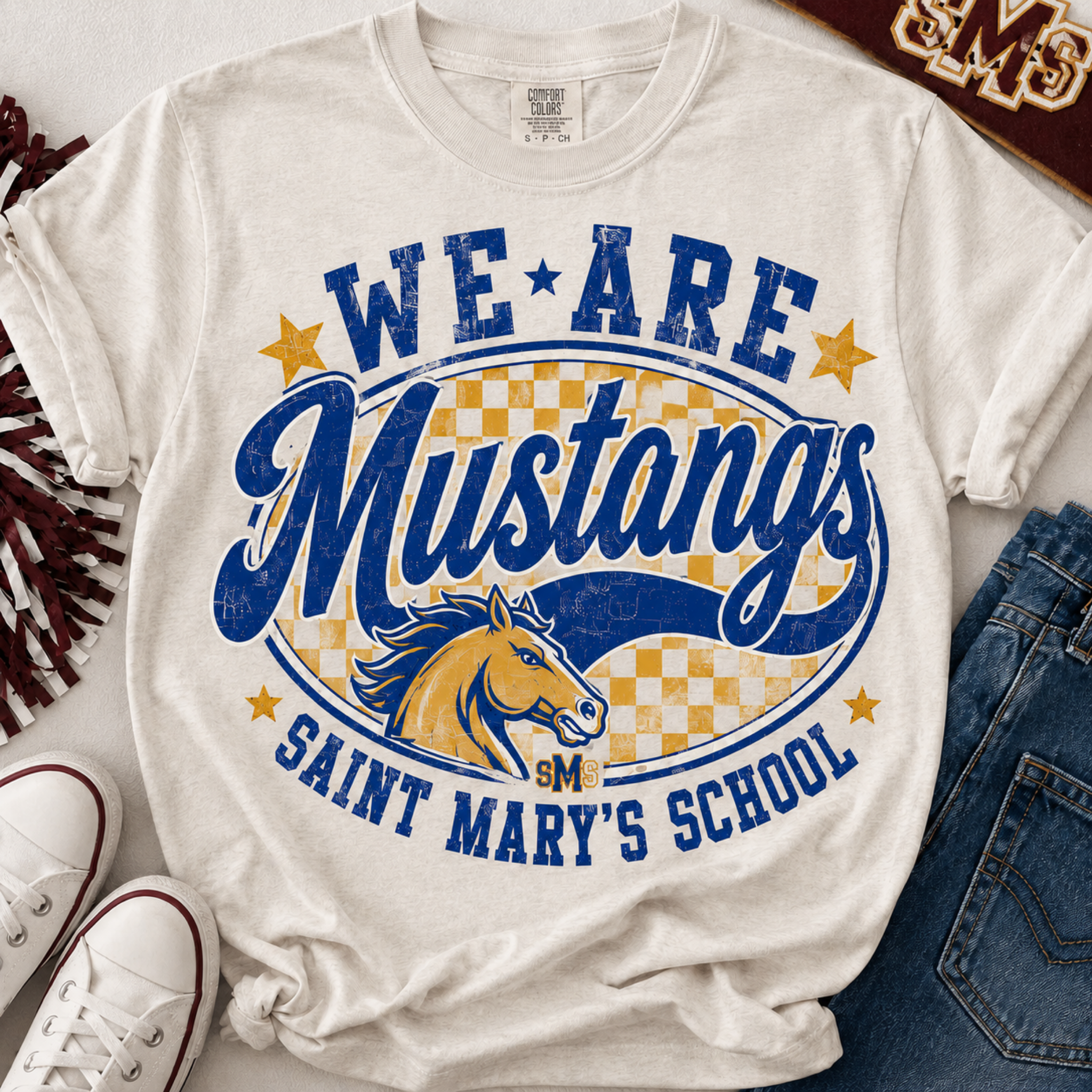 We Are Mustangs Tee
